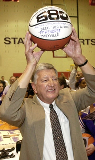 McKendree coach just 1 victory away from college record